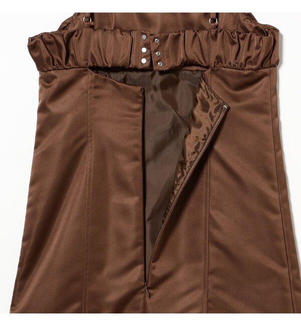 Ray BEAMS 「サテン ミニ キャミソール ワンピース」|ワンピース|