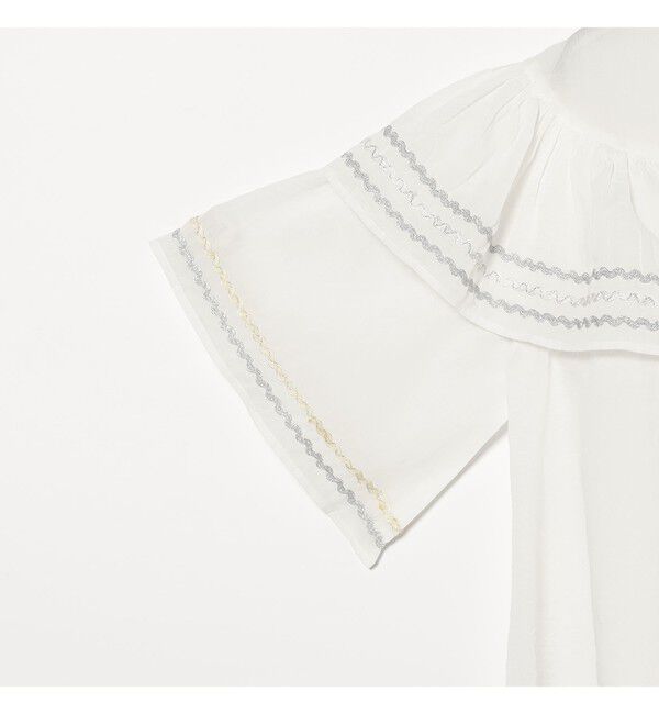 BEAMSBOY「【別注】trepied / ティアード ブラウス」|シャツ・ブラウス|