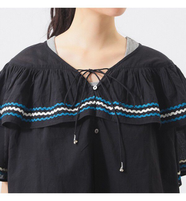 BEAMSBOY「【別注】trepied / ティアード ブラウス」|シャツ・ブラウス|