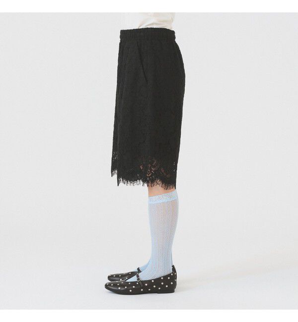 Ray BEAMS 「レース スカラヘム ハーフ パンツ」|その他|