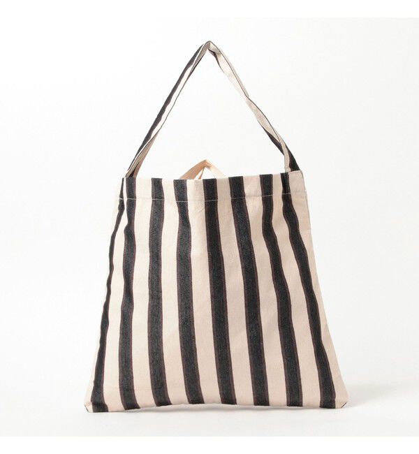 Ray BEAMS 「【別注】beej / 刺繍 ストライプ トート バッグ」|トートバッグ|