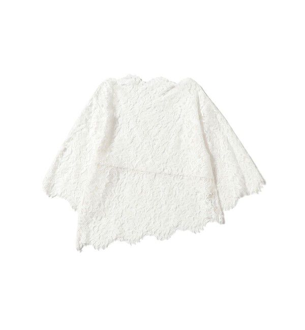 Demi-Luxe BEAMS 「リバーレース ブラウス」|シャツ・ブラウス|