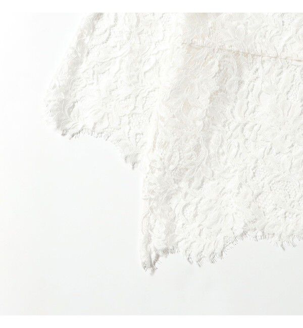 Demi-Luxe BEAMS 「リバーレース ブラウス」|シャツ・ブラウス|