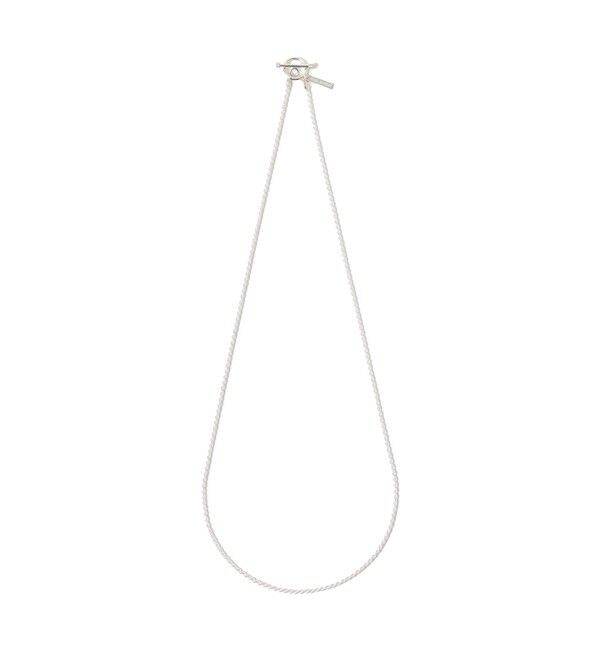 BEAMS「XOLO / Twist Link Necklace」|ネックレス|SILVER