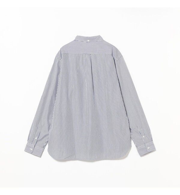 BEAMS PLUS「BEAMS PLUS / コットンブロード ロンドンストライプ ボタンダウン シャツ」|シャツ・ブラウス|