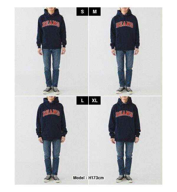 BEAMS「BEAMS ベーシック フーディ」|スウェット・ジャージ|
