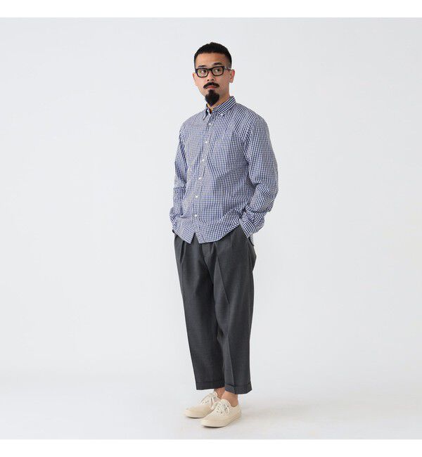 BEAMS PLUS「2 Pleats Wool Tropical」|チノ|