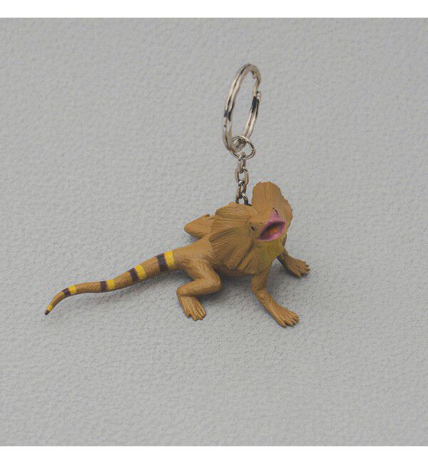 BEAMS「Science and Nature / Animal Keyring」|キーケース|FRILLED_LIZARD