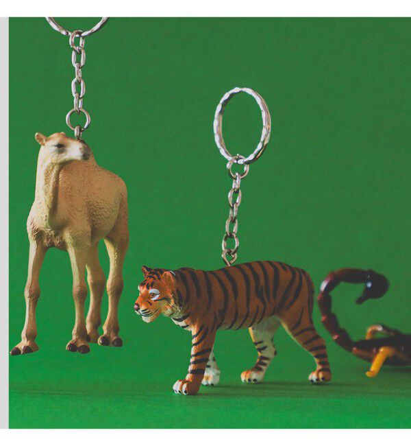 BEAMS「Science and Nature / Animal Keyring」|キーケース|SUMATRAN_TIGER