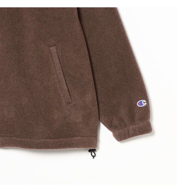 BEAMS「【別注】Champion / Fleece Stand Zip Jacket」|ブルゾン・スタジャン|
