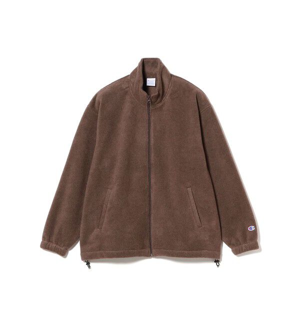 BEAMS「【別注】Champion / Fleece Stand Zip Jacket」|ブルゾン・スタジャン|