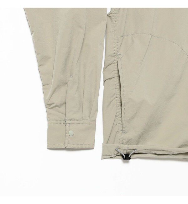 BEAMS「撥水 ワイドフィット プルオーバーシャツ」|シャツ・ブラウス|