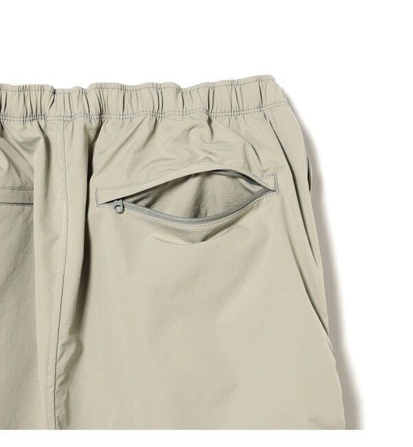BEAMS「ワイドストレートフィット パッカリング イージーパンツ」|チノ|