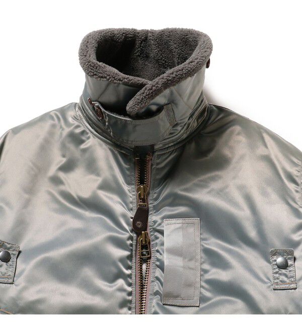 BEAMS「ワイドショートフィット B-15タイプ フライトジャケット」|ブルゾン・スタジャン|