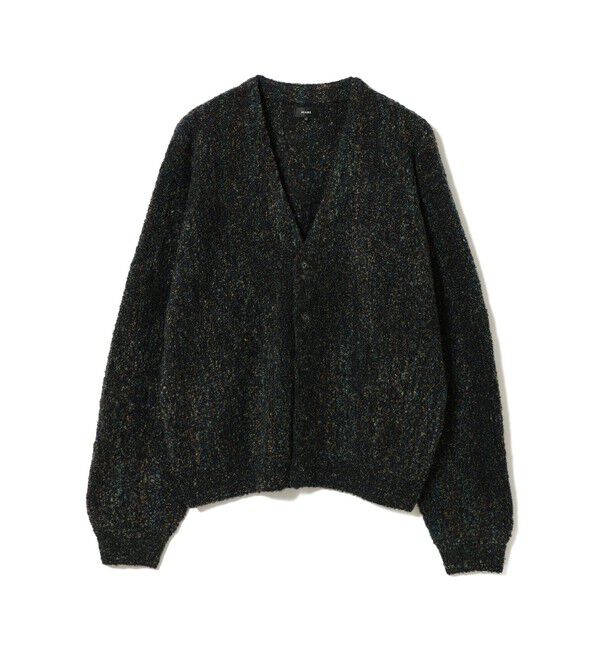 BEAMS「5ゲージ ブークレ カーディガン」|ニット・セーター|