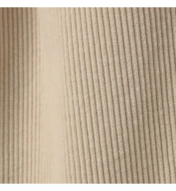 BEAMS「ワイドテーパード ウェービング  コーデュロイパンツ」|チノ|