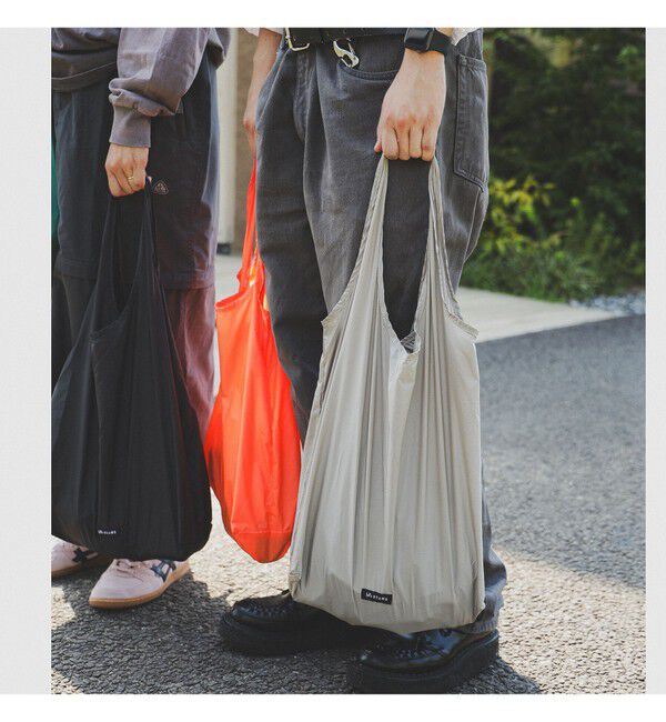 BEAMS「リップストップ マルシェバッグ」|ポーチ|SAND_BEIGE