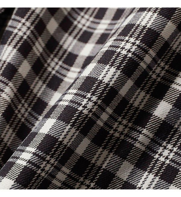 BEAMS「チェック カーゴ パンツ」|チノ|