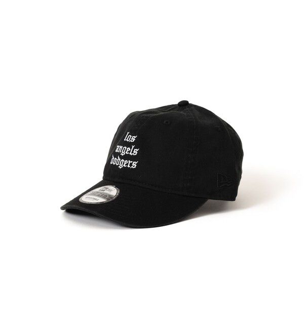 BEAMS「【別注】NEW ERA / 9THIRTY Old English」|キャップ・キャスケット|BLACK