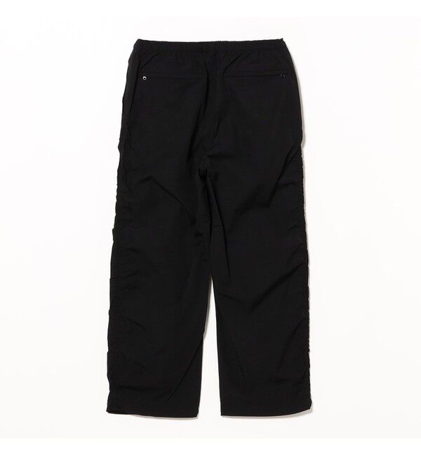 BEAMS「パッカリング イージーパンツ【ワイドストレートフィット】」|チノ|