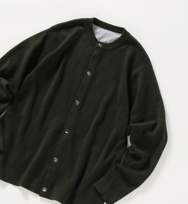 SHIPS any「SHIPS any: 〈手洗い可能〉 ミラノリブ クルーネック カーディガン 24SS◇」|カーディガン|