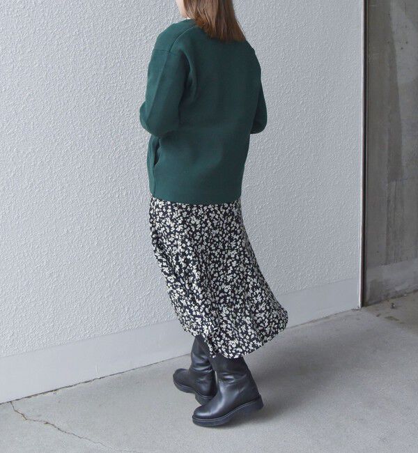 SHIPS any「SHIPS any: 〈手洗い可能〉 ミラノリブ クルーネック カーディガン 24SS◇」|カーディガン|