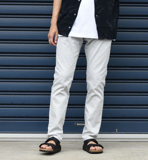 SHIPS any「【SHIPS any別注】GROWN&SEWN: WAERREN スリム 5ポケット チノパン 2021」|チノ|