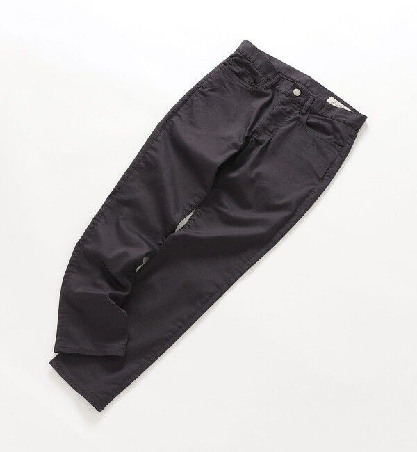 SHIPS any「【SHIPS any別注】GROWN&SEWN: WAERREN スリム 5ポケット チノパン 2021」|チノ|ブラック