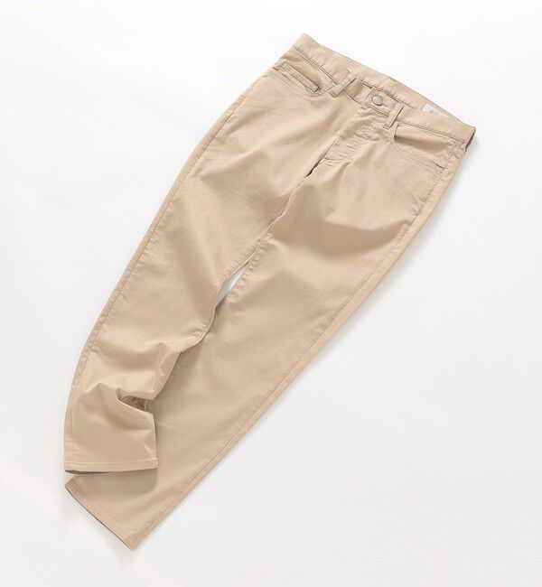 SHIPS any「【SHIPS any別注】GROWN&SEWN: WAERREN スリム 5ポケット チノパン 2021」|チノ|ベージュ