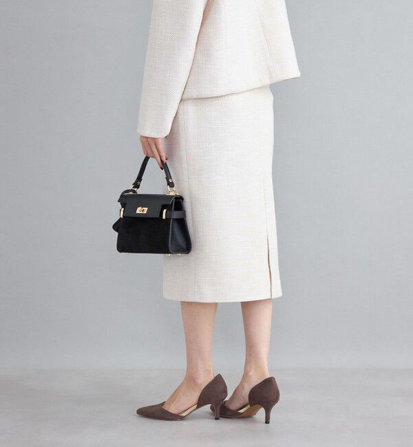 SHIPS for women「ツイードタイトスカート（セットアップ対応）◇」|タイト|