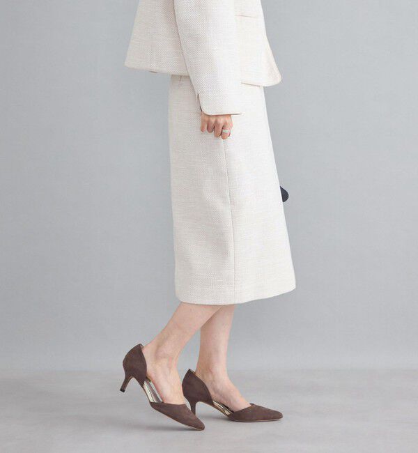 SHIPS for women「ツイードタイトスカート（セットアップ対応）◇」|タイト|