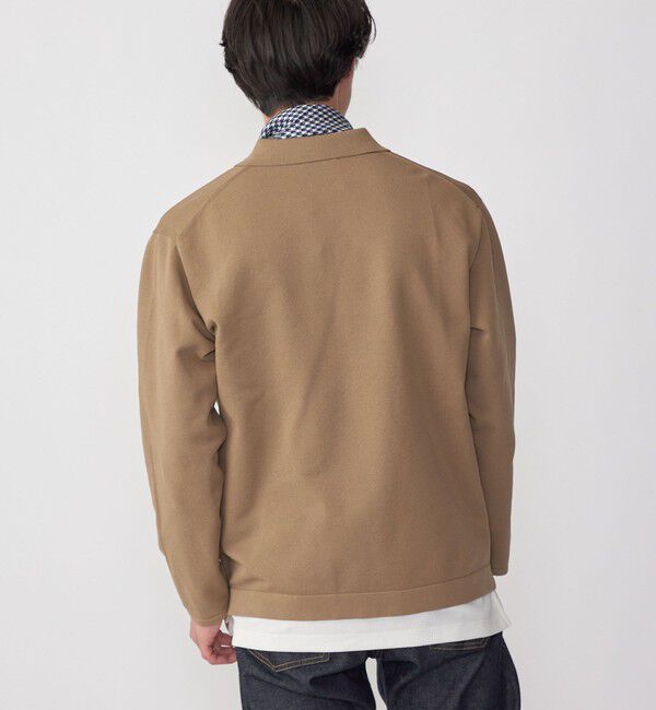 SHIPS「SHIPS:〈手洗い可能〉14ゲージ TEXBRID(R) ミラノリブ スキッパー ポロシャツ」|Tシャツ・カットソー|