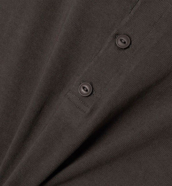 SHIPS any「SHIPS any: COTTON USA ガーメントダイ ヘビーウェイト ヘンリーネック Tシャツ (ロンT)◇」|Tシャツ・カットソー|