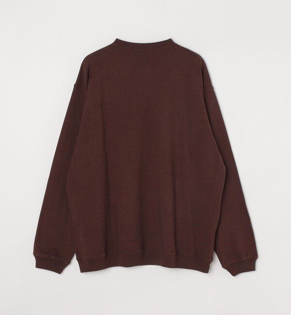 SHIPS any「SHIPS any: COTTON USA ガーメントダイ ヘビーウェイト ヘンリーネック Tシャツ (ロンT)◇」|Tシャツ・カットソー|