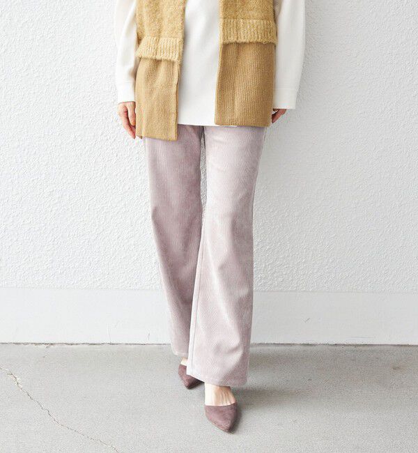 SHIPS for women「〈手洗い可能〉ストレッチ混 細 コーデュロイ スリム パンツ ◇」|その他|