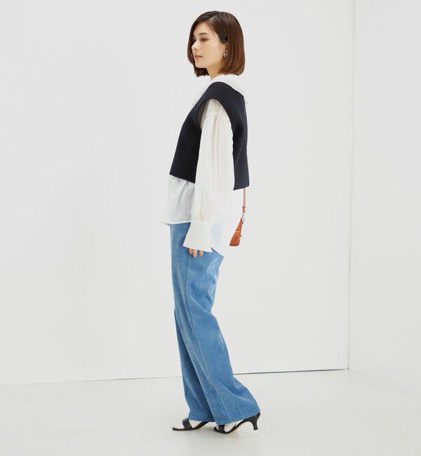 SHIPS for women「〈手洗い可能〉ストレッチ混 細 コーデュロイ スリム パンツ ◇」|その他|