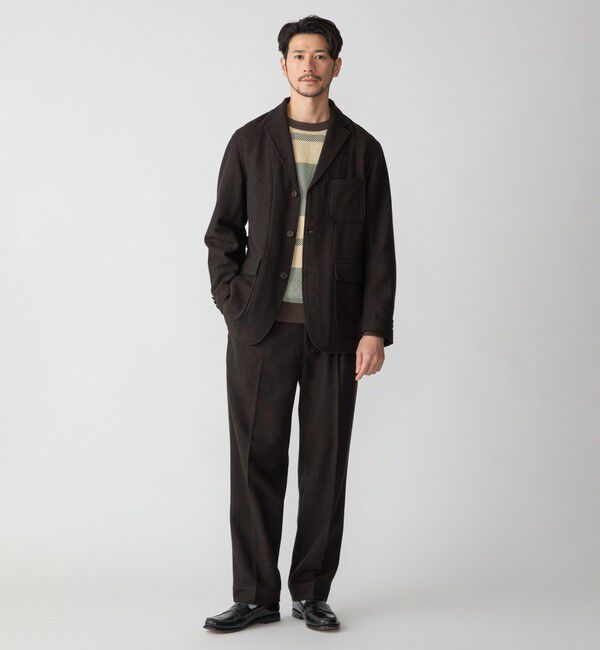 SHIPS「SHIPS: 〈セットアップ対応〉 ライトツイード スポーツ ジャケット」|テーラードジャケット|