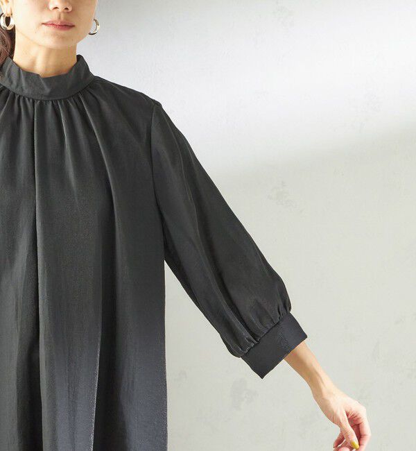 SHIPS for women「【SHIPS別注】kaene:2WAY ボウタイ ロング ワンピース（セレモニー対応可）」|ワンピース|