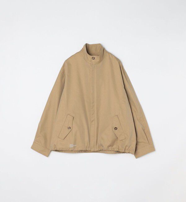 SHIPS any「SHIPS any: オーバーサイズ コットン ギャバジン トラック ブルゾン◇」|ブルゾン・スタジャン|