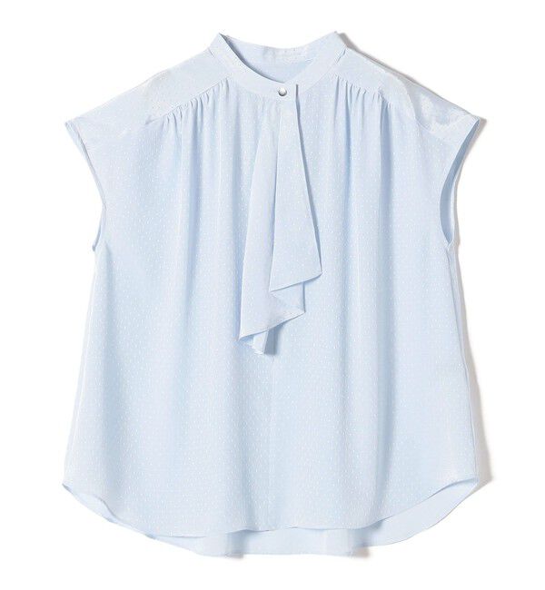 SHIPS for women「〈手洗い可能〉スカーフ タイ フレンチ スリーブ ブラウス ◇」|シャツ・ブラウス|