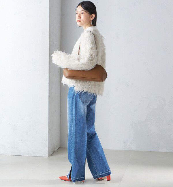 SHIPS for women「〈手洗い可能〉シャギー ファー カーディガン」|カーディガン|