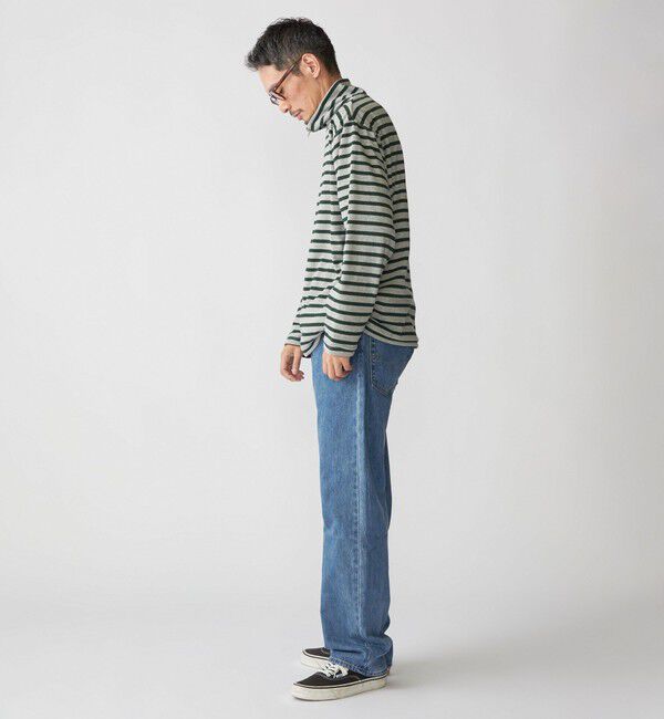 SHIPS「SHIPS: リバーシブル ボーダー フリース ハーフジップ プルオーバー」|プルオーバー|