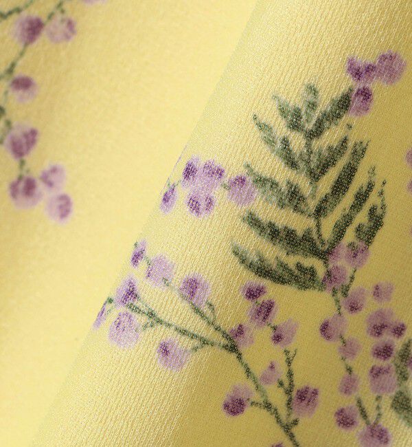 SHIPS for women「〈手洗い可能〉シアー レイヤード プリント スカート」|スカート|