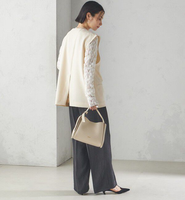 SHIPS for women「〈手洗い可能〉プルオーバー ベスト（セットアップ対応）」|ベスト・ジレ|