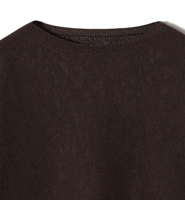 SHIPS for women「〈手洗い可能〉ペーパー パフ スリーブ 半袖 ニット」|ニット・セーター|