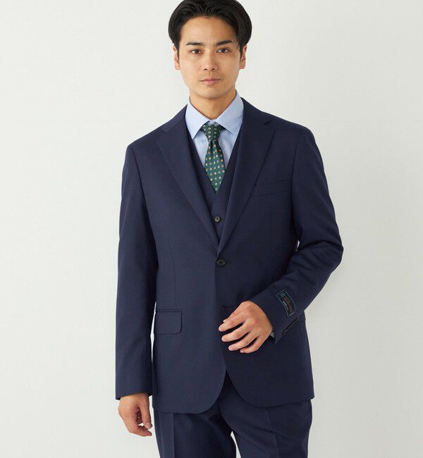 SHIPS Colors 「SHIPS Colors:〈洗濯機可能〉T/W スーツ ベスト(セットアップ対応可能)」|ベスト・ジレ|