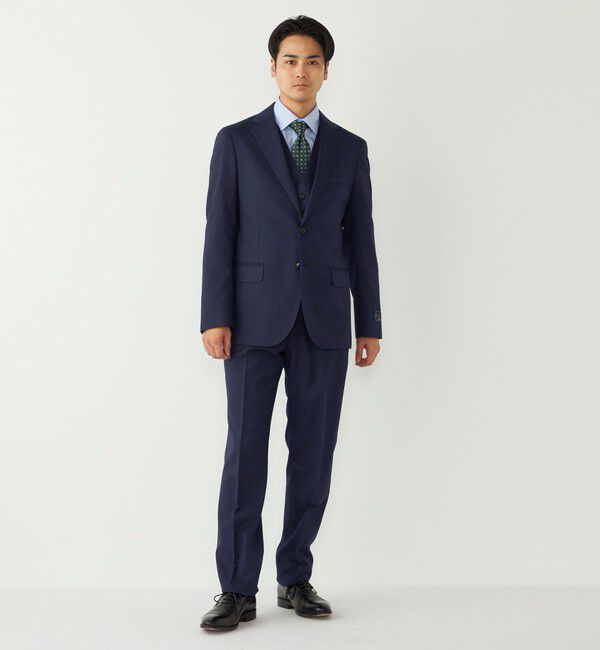 SHIPS Colors 「SHIPS Colors:〈洗濯機可能〉T/W スーツ ベスト(セットアップ対応可能)」|ベスト・ジレ|