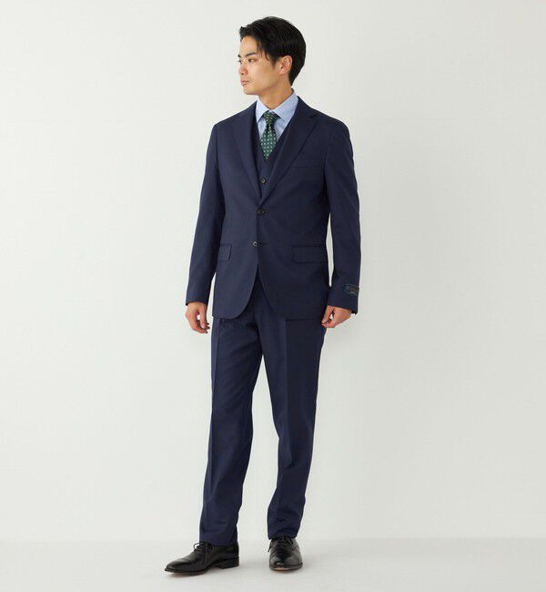 SHIPS Colors 「SHIPS Colors:〈洗濯機可能〉T/W スーツ ベスト(セットアップ対応可能)」|ベスト・ジレ|