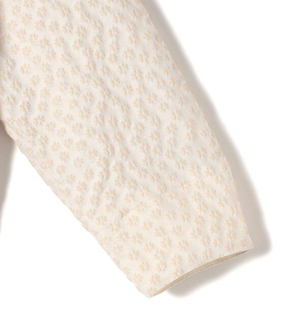 SHIPS for women「ミニ フラワー ジャカード ブルゾン（セレモニー対応可）」|ブルゾン・スタジャン|