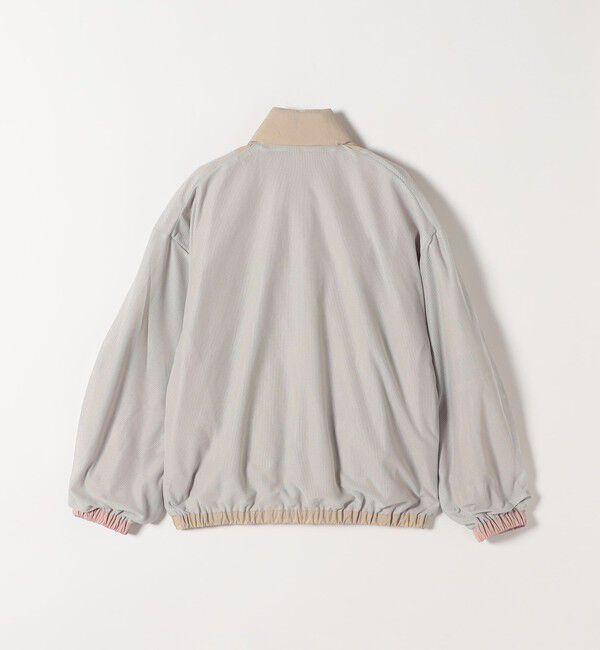 SHIPS any「SHIPS any:〈洗濯機可能〉ナイロン スタンドカラー 配色 ジップ ブルゾン」|ブルゾン・スタジャン|